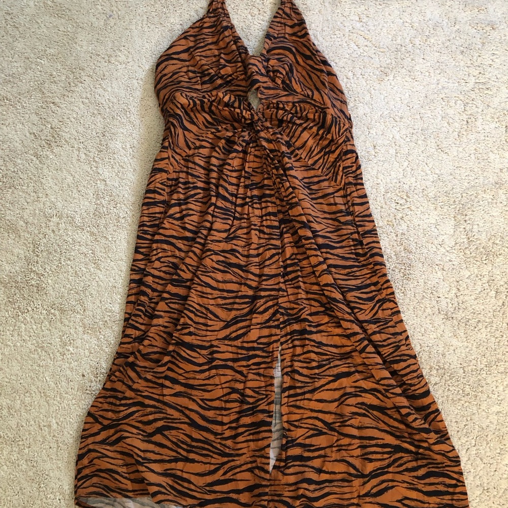 Anthropologie Womens Halter Dress